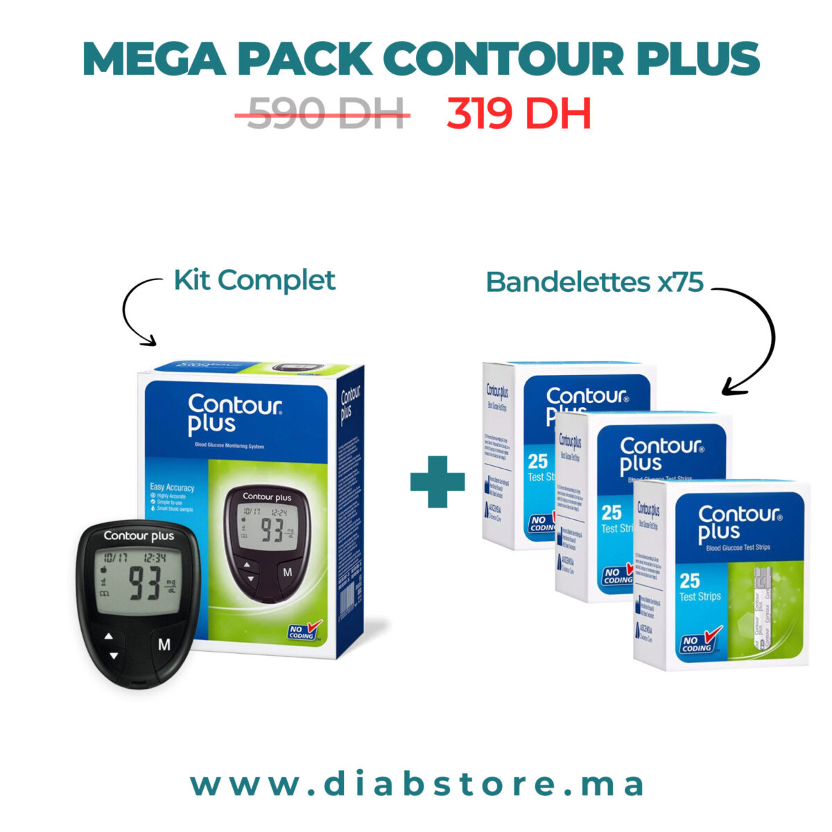 Méga Pack CONTOUR PLUS